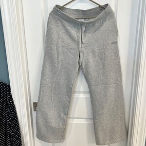 Aritzia Gray Sweatfleece Top